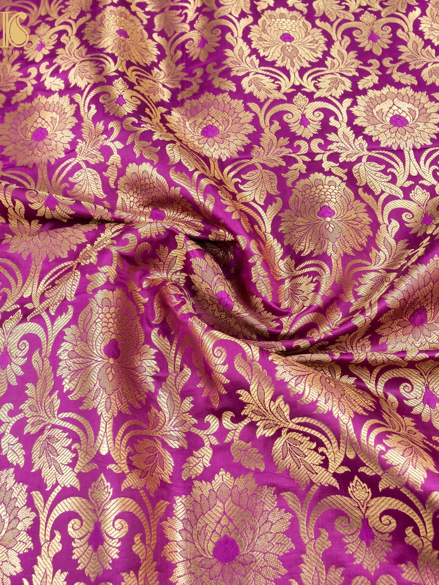 Banarasi Semi Silk Brocade Fabric