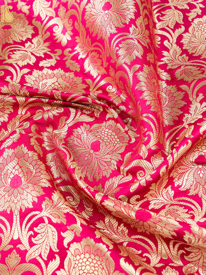 Banarasi Semi Silk Brocade Fabric