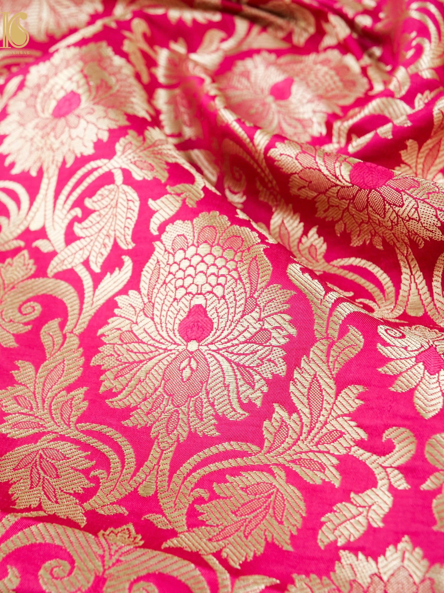 Banarasi Semi Silk Brocade Fabric