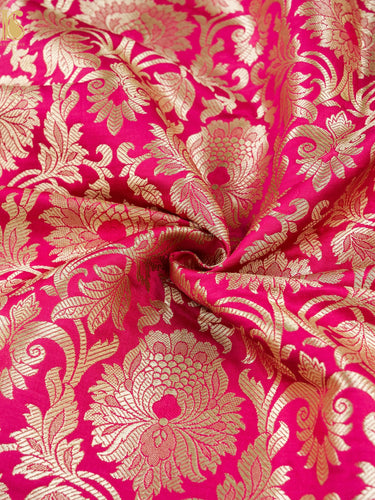 Banarasi Semi Silk Brocade Fabric