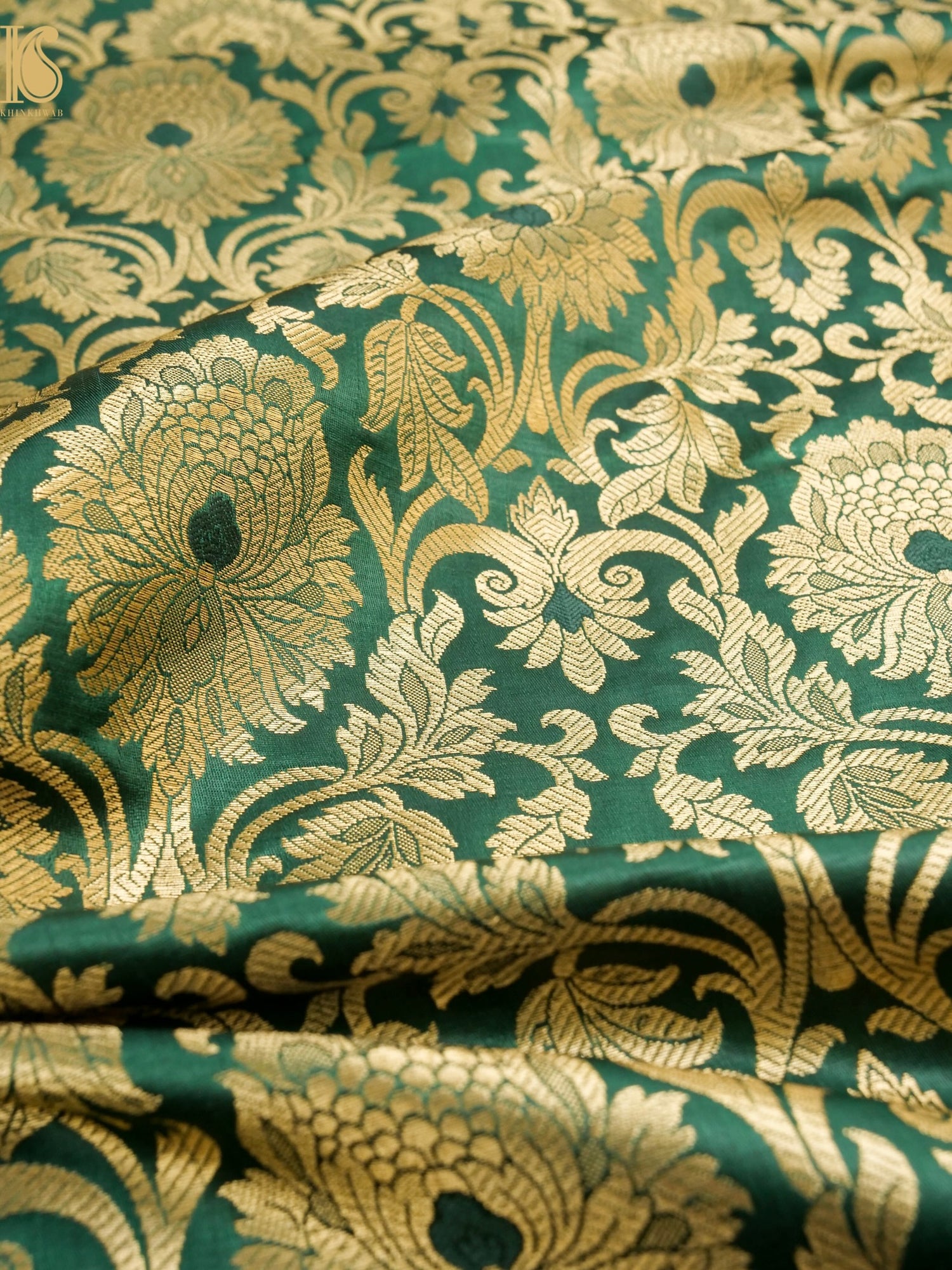 Banarasi Semi Silk Brocade Fabric