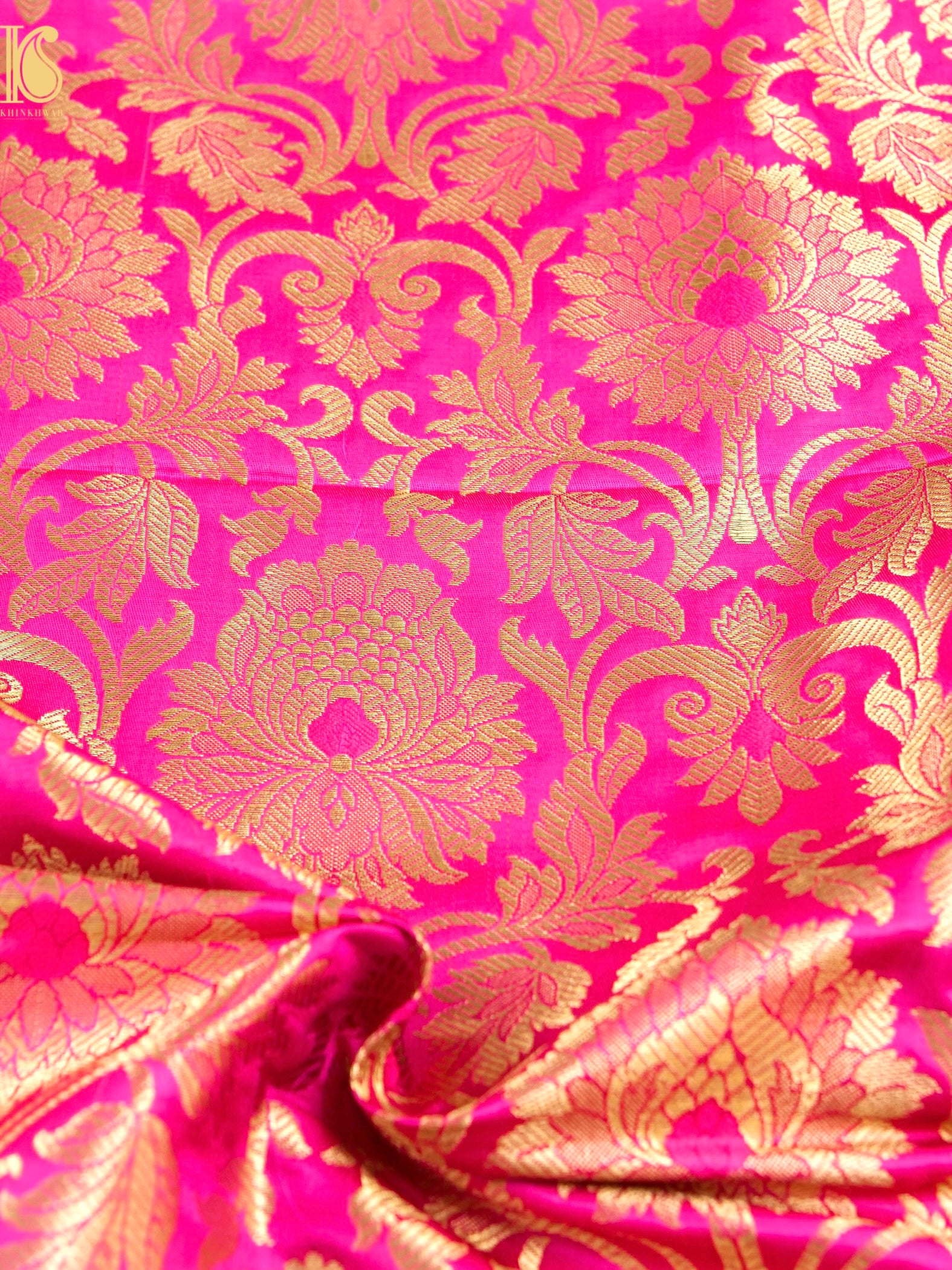 Banarasi Semi Silk Brocade Fabric