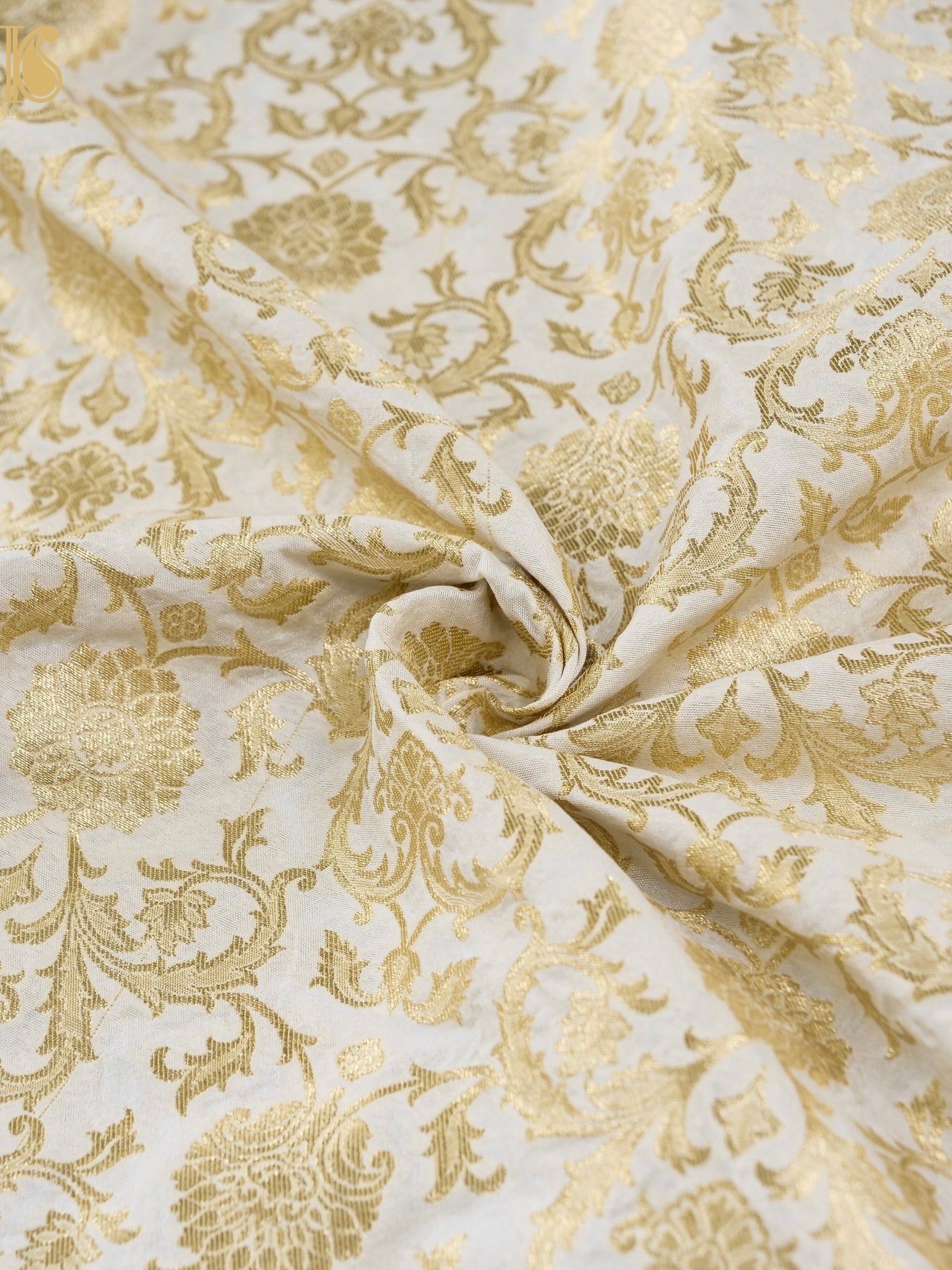 Banarasi Semi Silk Brocade Fabric