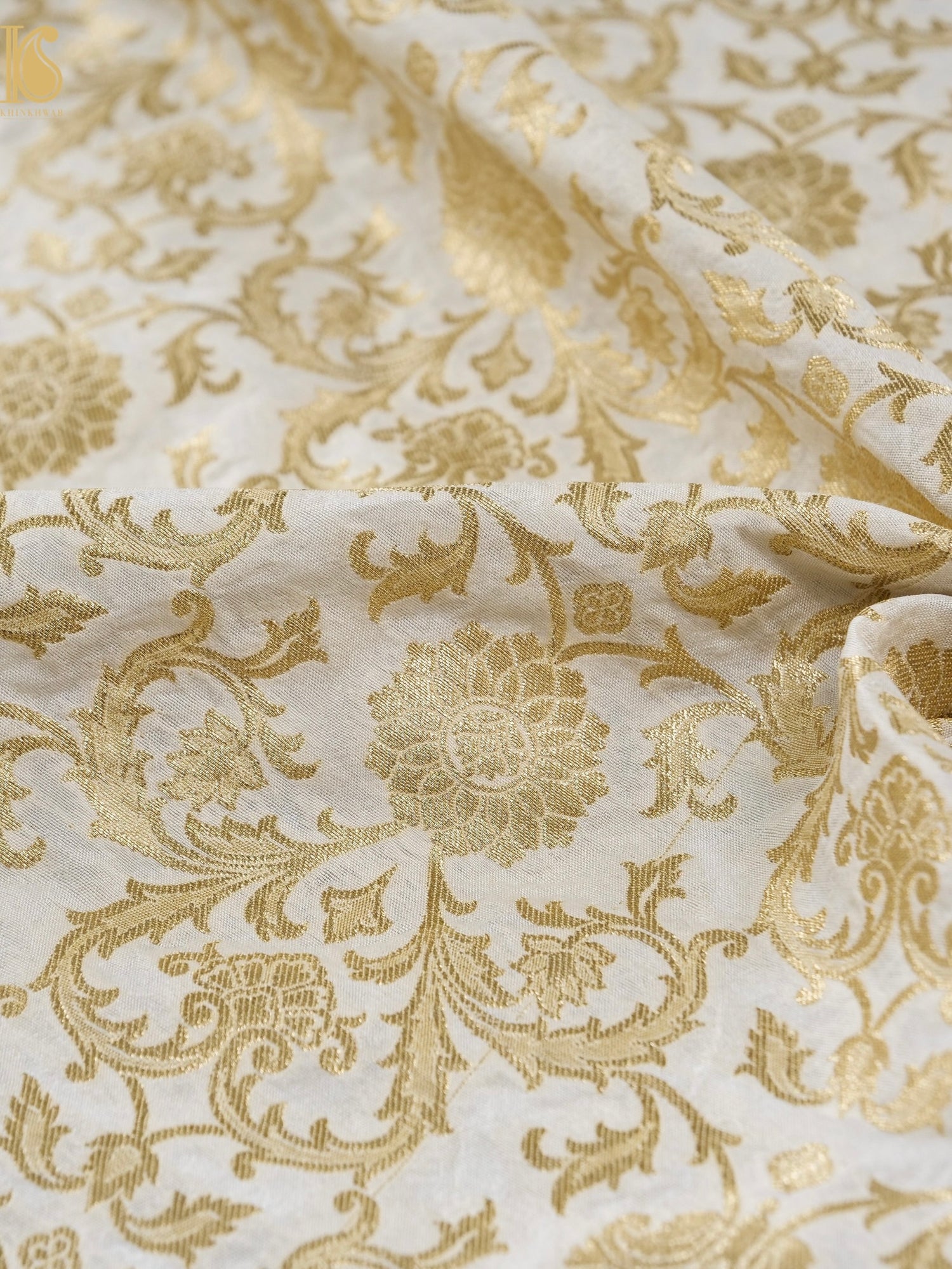 Banarasi Semi Silk Brocade Fabric