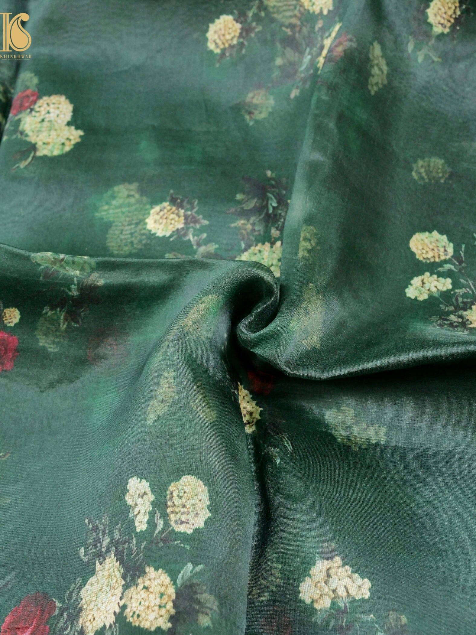 Pure Organza Silk Print Fabric