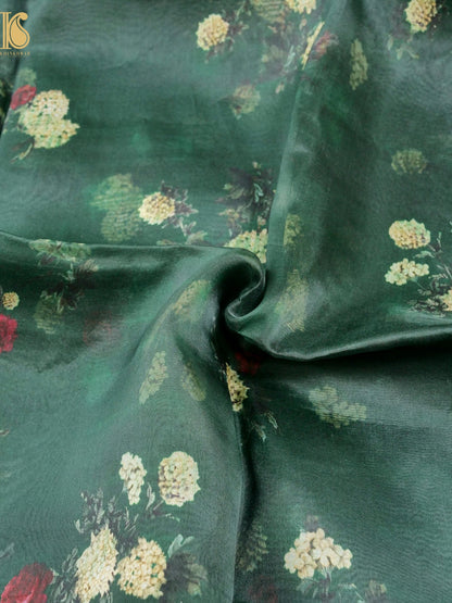 Pure Organza Silk Print Fabric