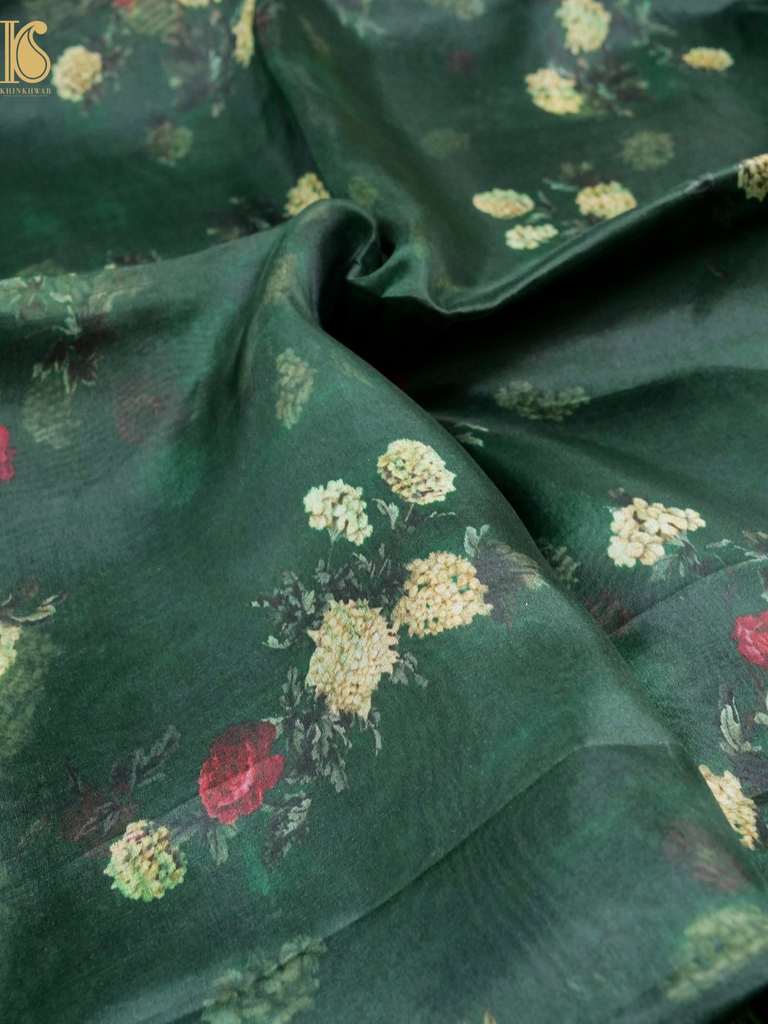 Pure Organza Silk Print Fabric