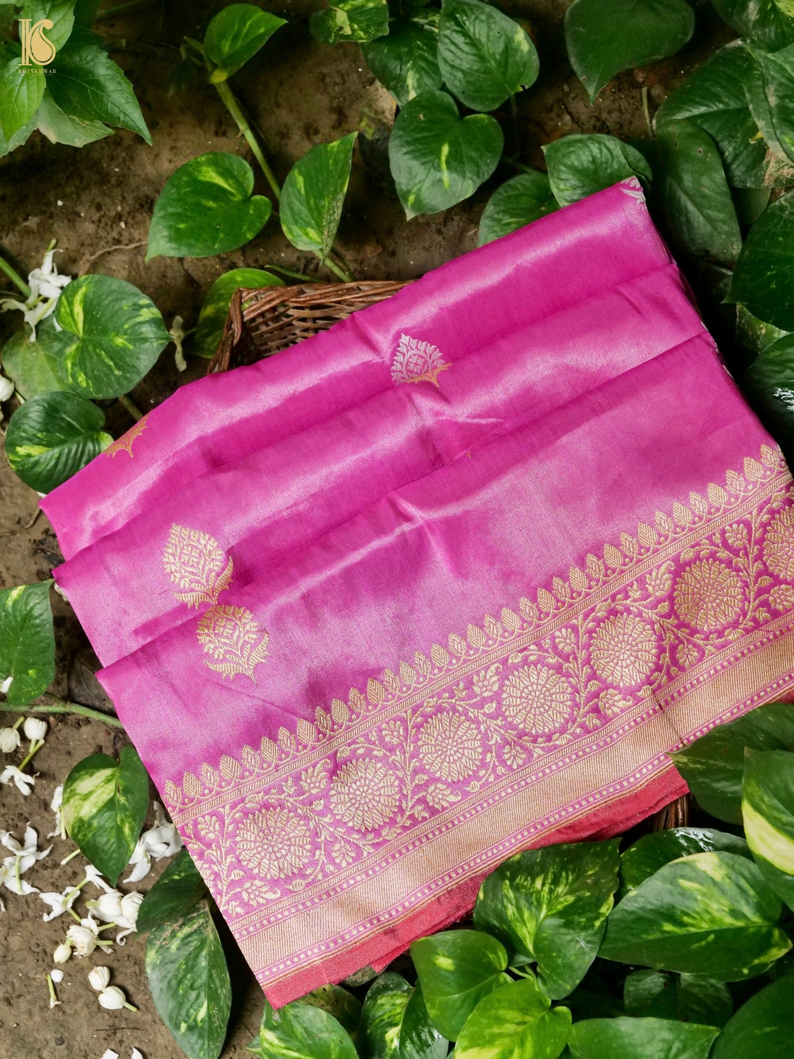 Handloom Banarasi Pure Tissue by Silk Saree