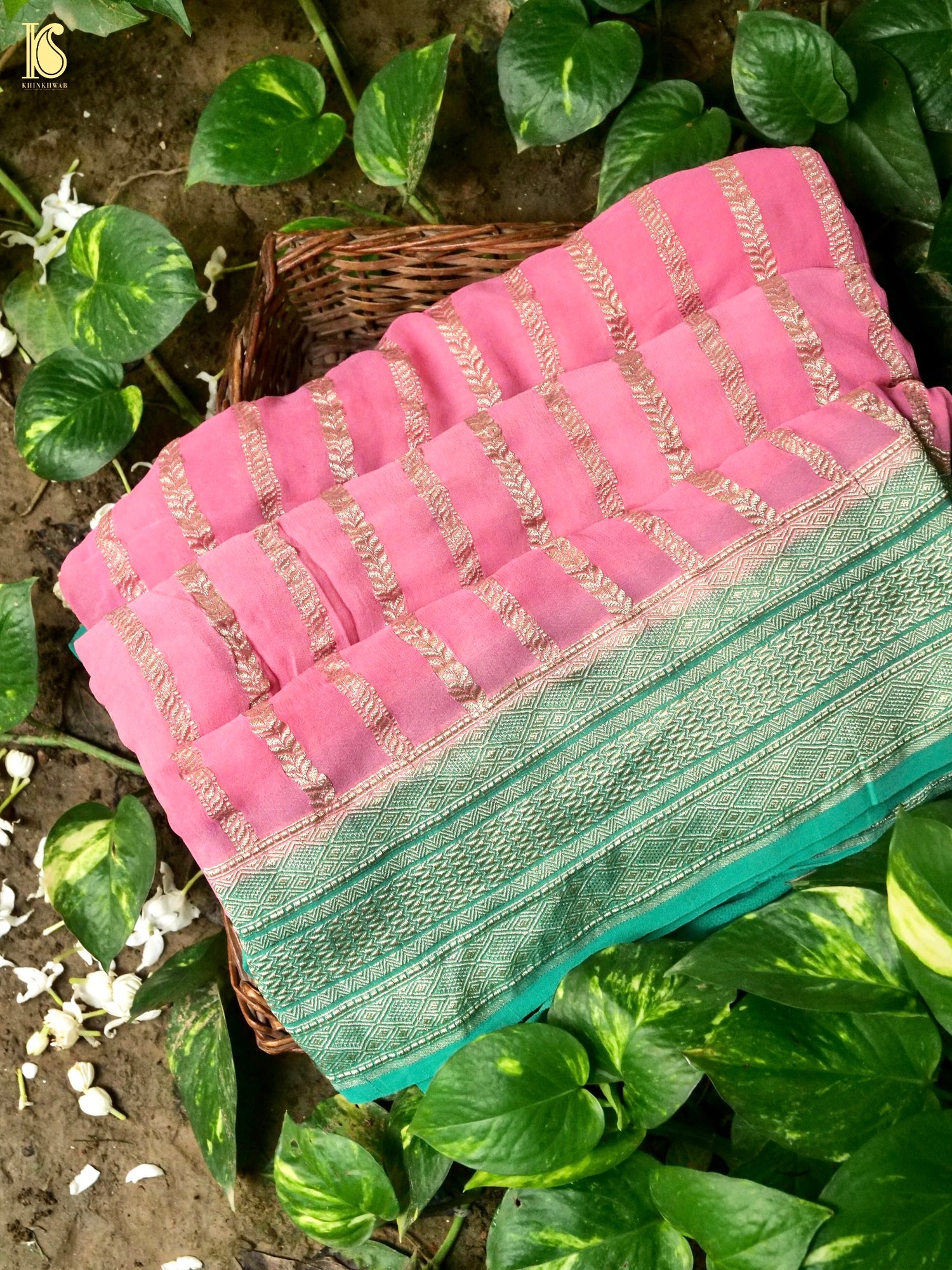 Pure Georgette Banarasi Saree