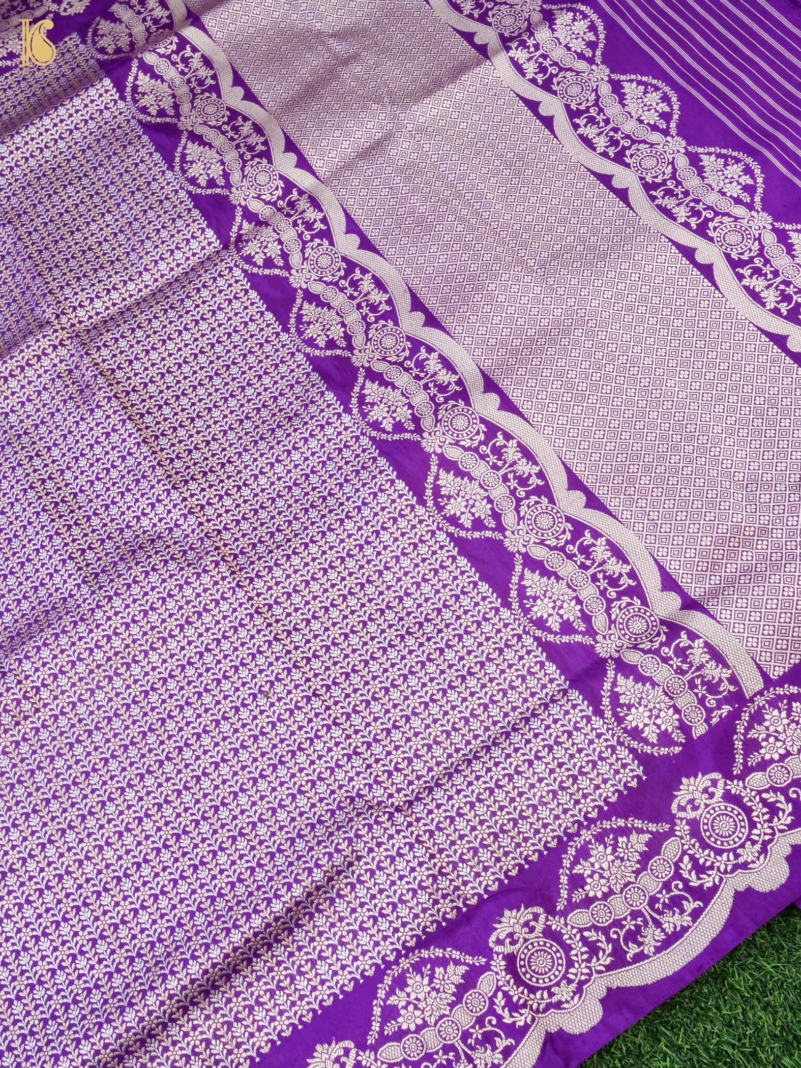 Banarasi Handloom Pure Katan Silk Kadwa Saree