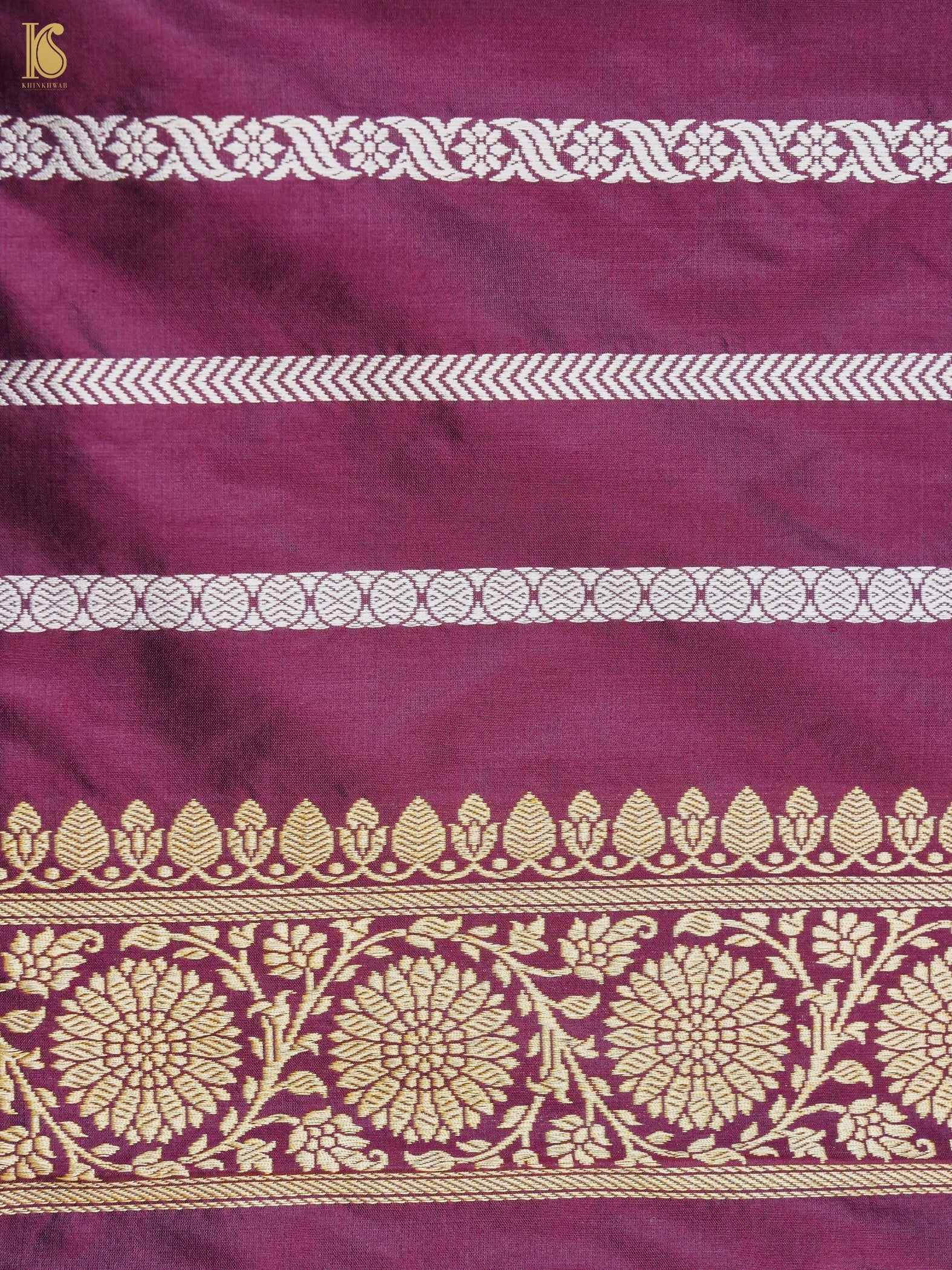 Banarasi Handloom Pure Katan Silk Kadwa Saree