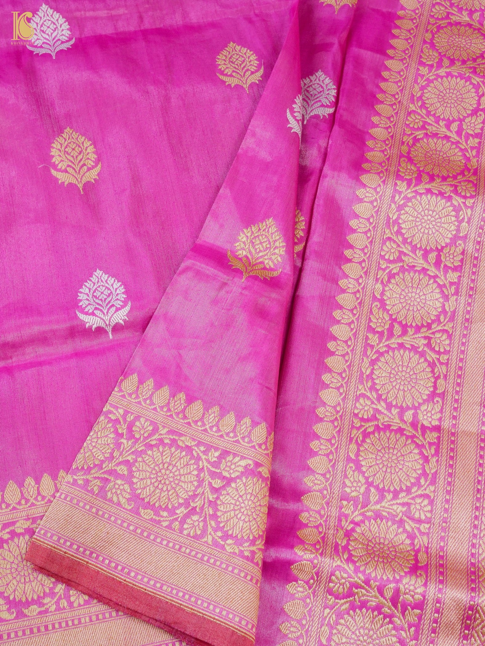 Handloom Banarasi Pure Tissue by Silk Saree