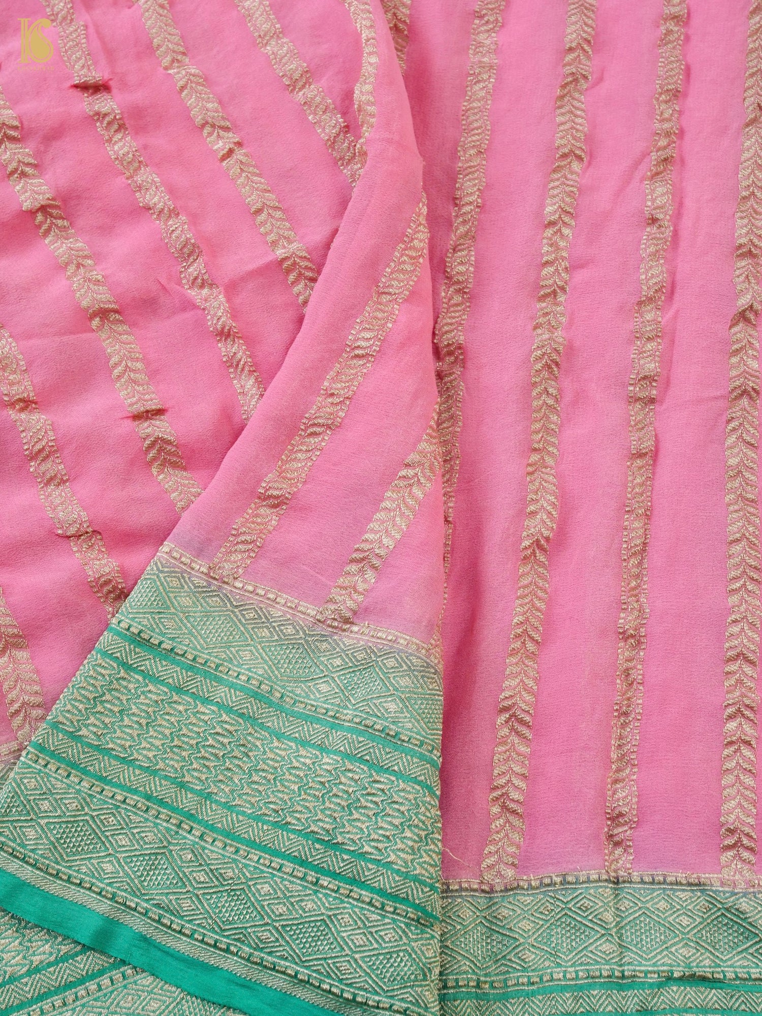 Pure Georgette Banarasi Saree