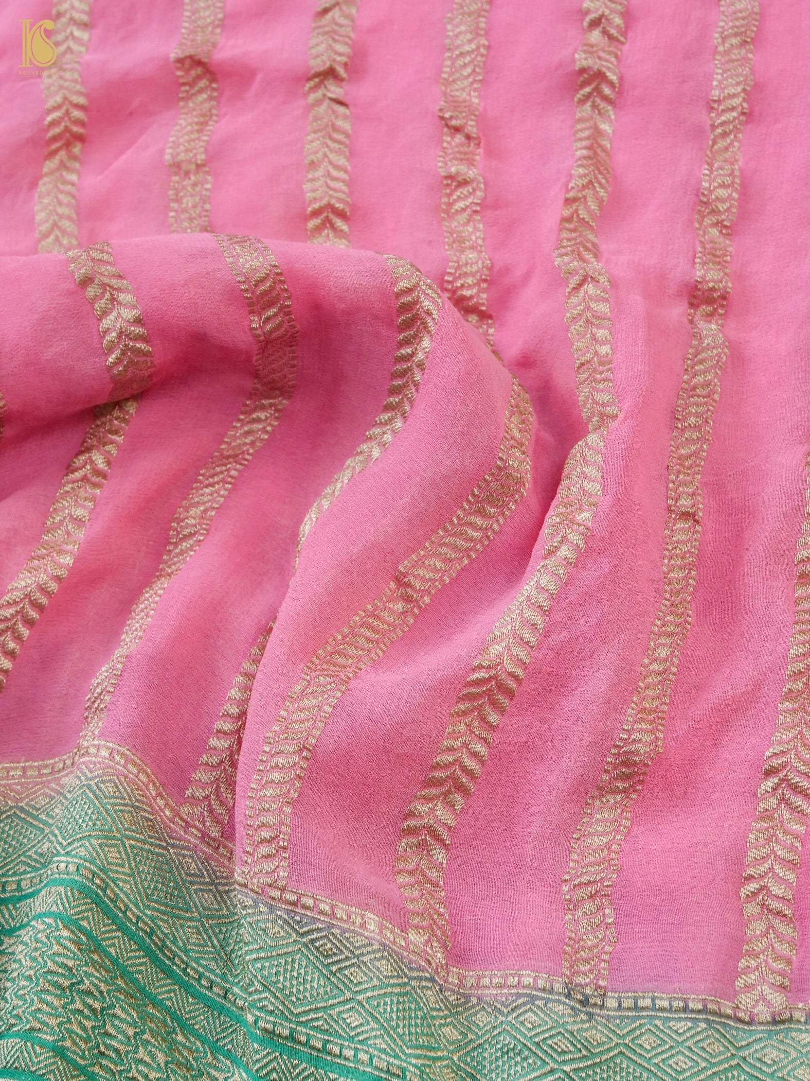 Pure Georgette Banarasi Saree