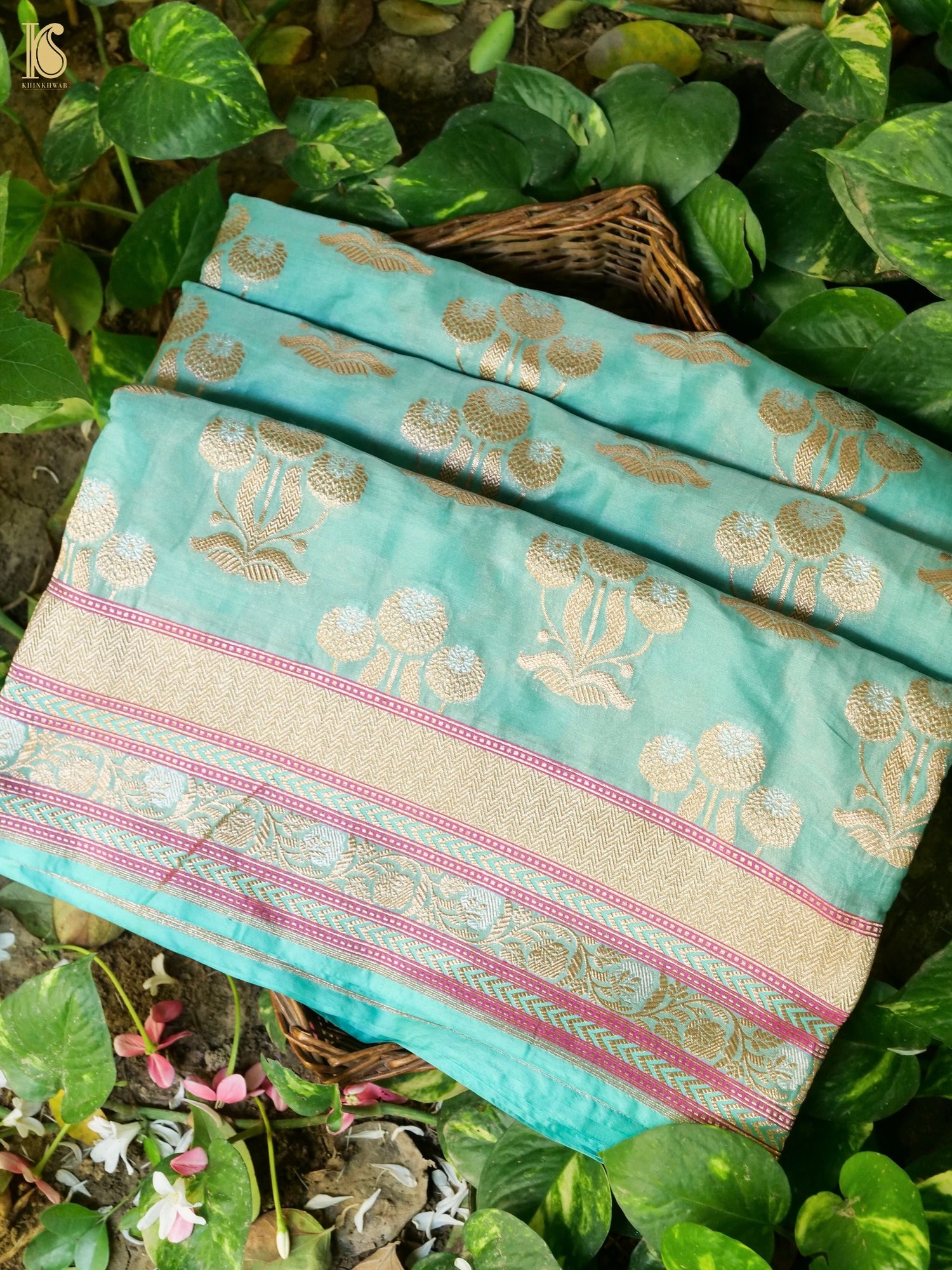 Handloom Banarasi Pure Silk Tissue Saree