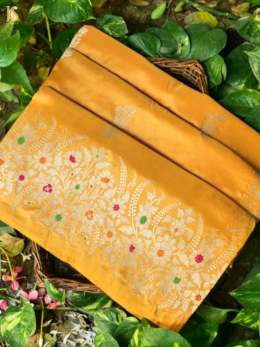 Banarasi Handloom Pure Katan Silk Kadwa Saree