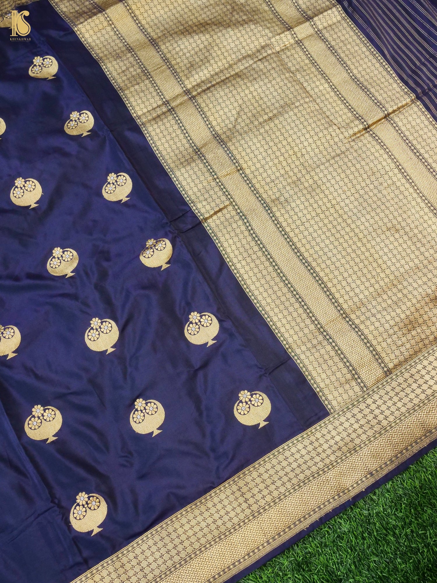 Banarasi Handloom Pure Katan Silk Kadwa Saree