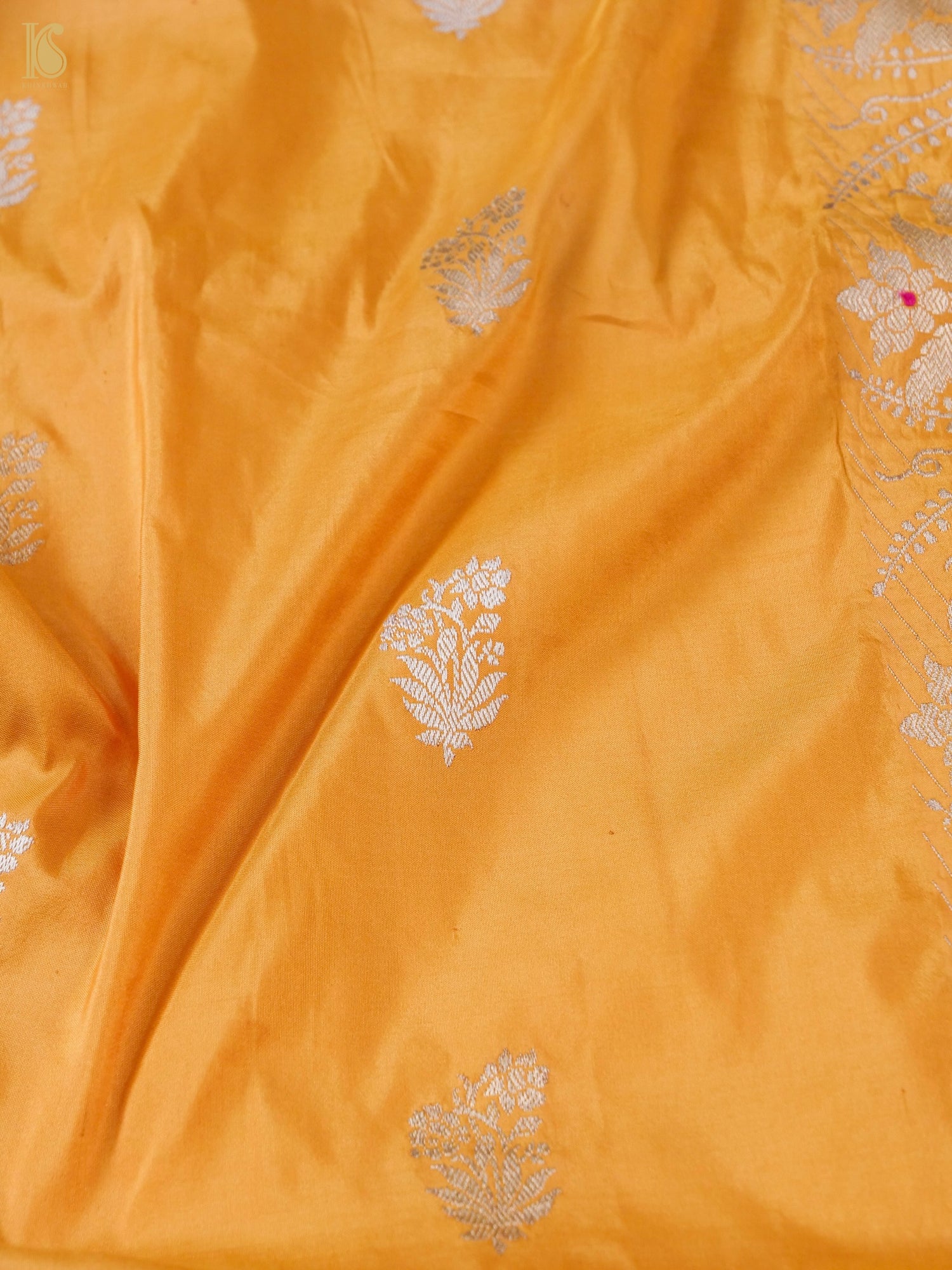 Banarasi Handloom Pure Katan Silk Kadwa Saree