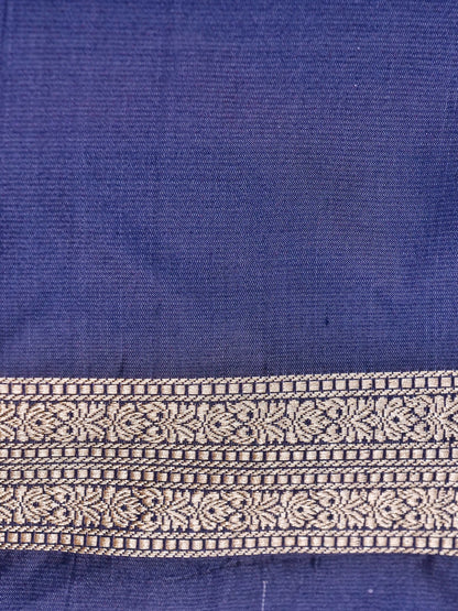 Banarasi Handloom Pure Katan Silk Saree with Tilfi Border