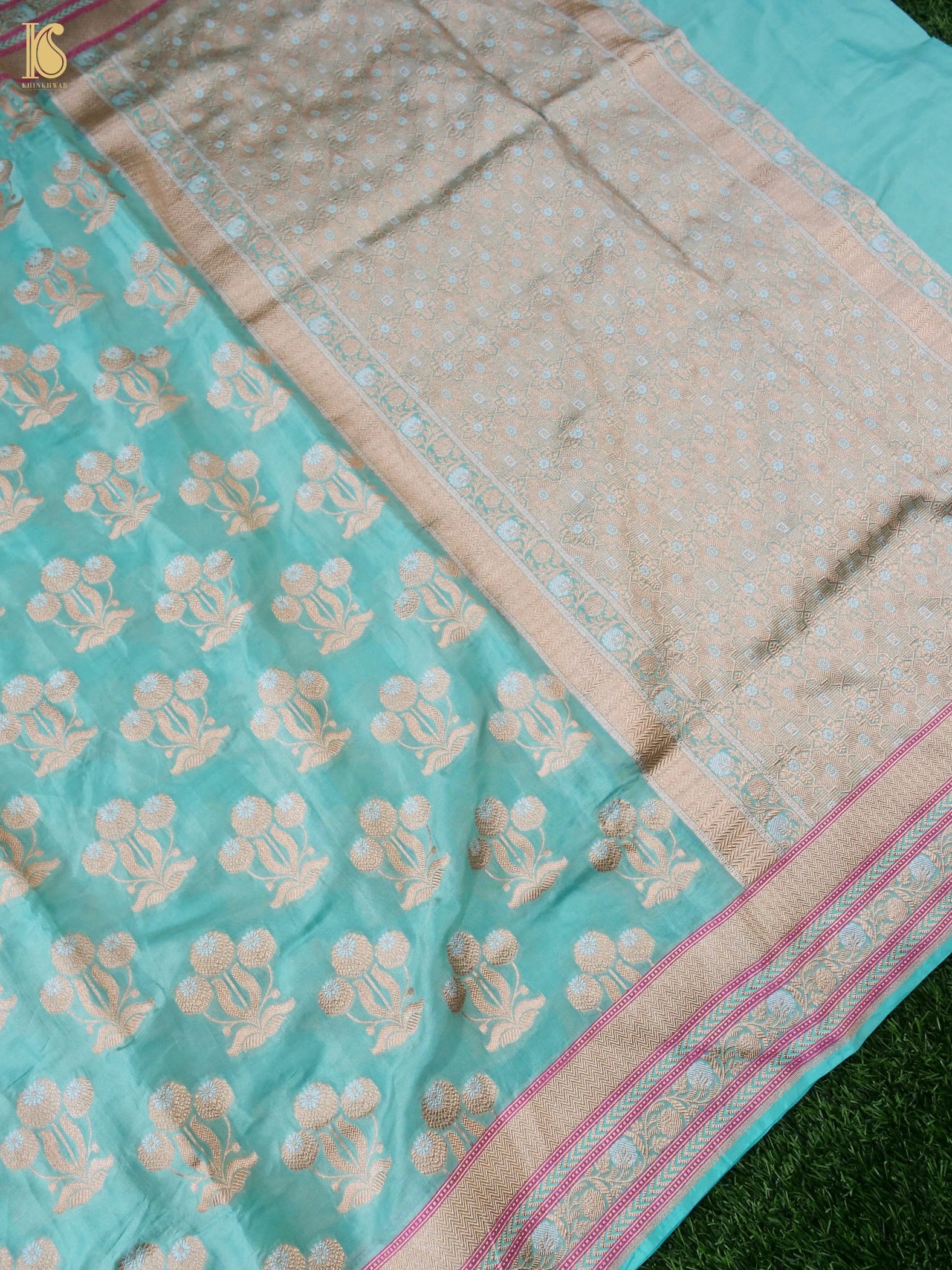 Handloom Banarasi Pure Silk Tissue Saree