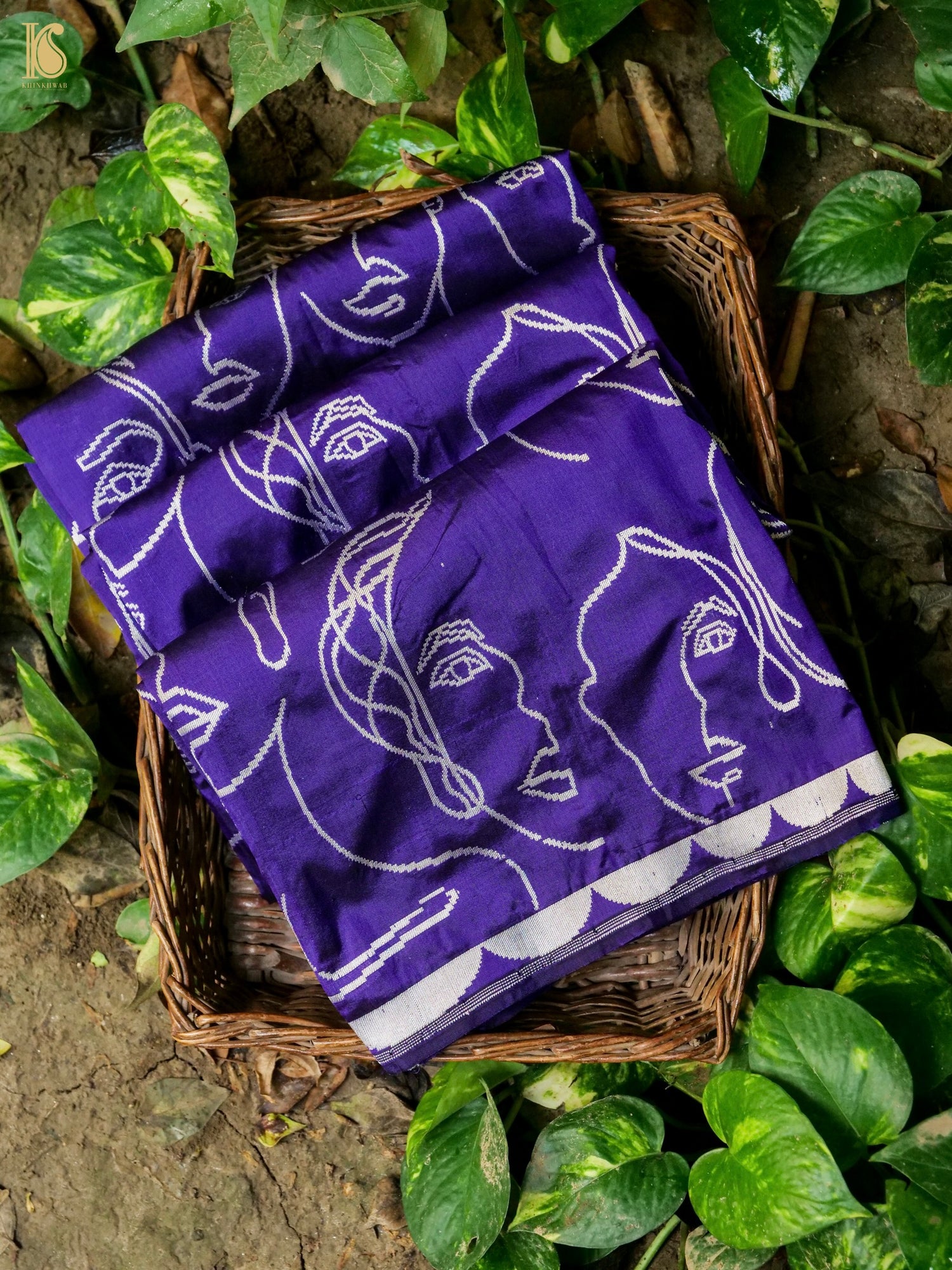 Handloom Banarasi Silk Tanchoi Face Saree