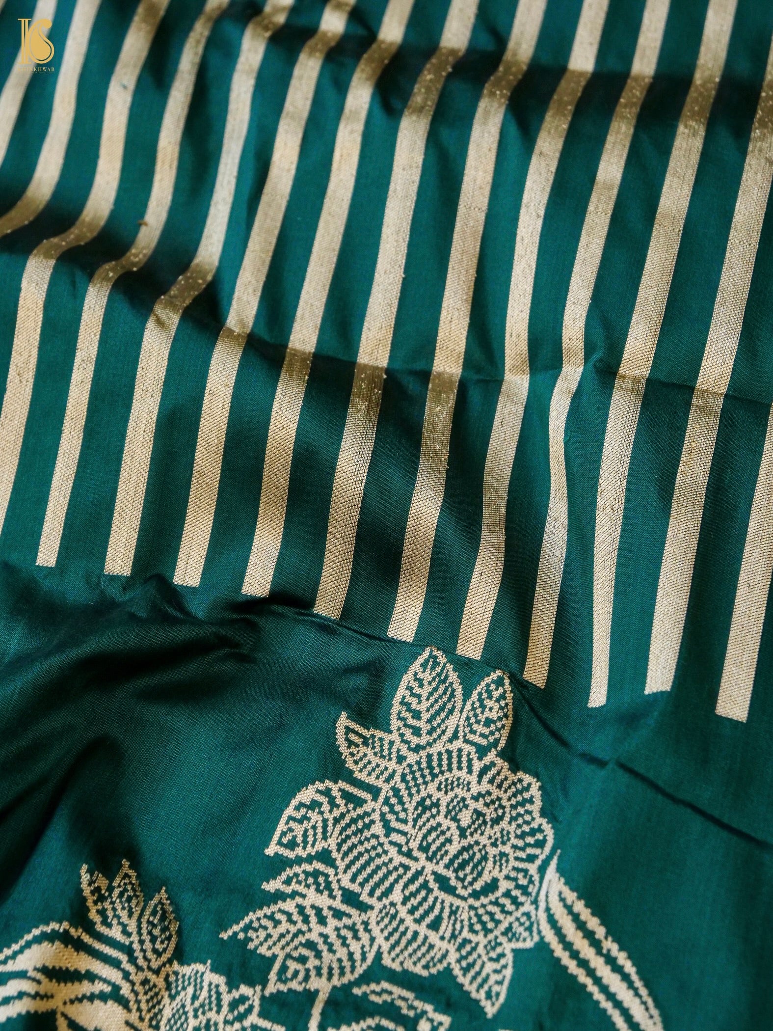 Handloom Banarasi Silk Tanchoi Face Saree