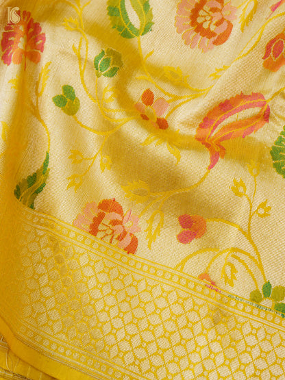 Handloom Banarasi Katan Silk Kinkhab Saree