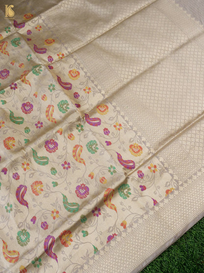 Handloom Banarasi Silk Kinkhab Saree