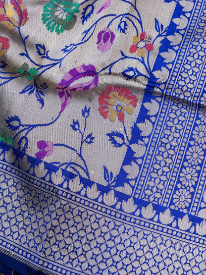 Handloom Banarasi Silk Kinkhab Saree