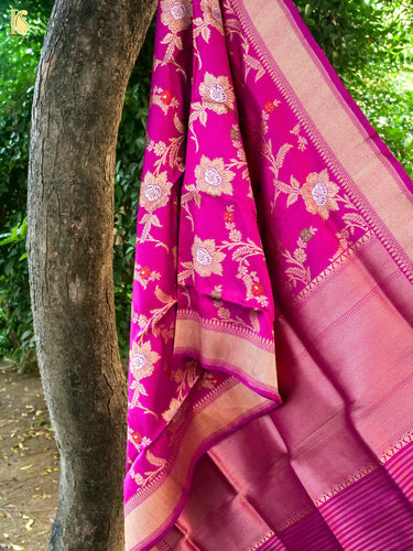 Handwoven Banarasi Katan Silk Kadwa Dupatta