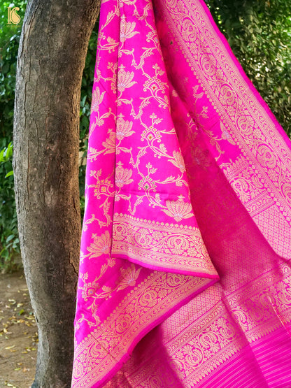 Handwoven Banarasi Katan Silk Kadwa Dupatta