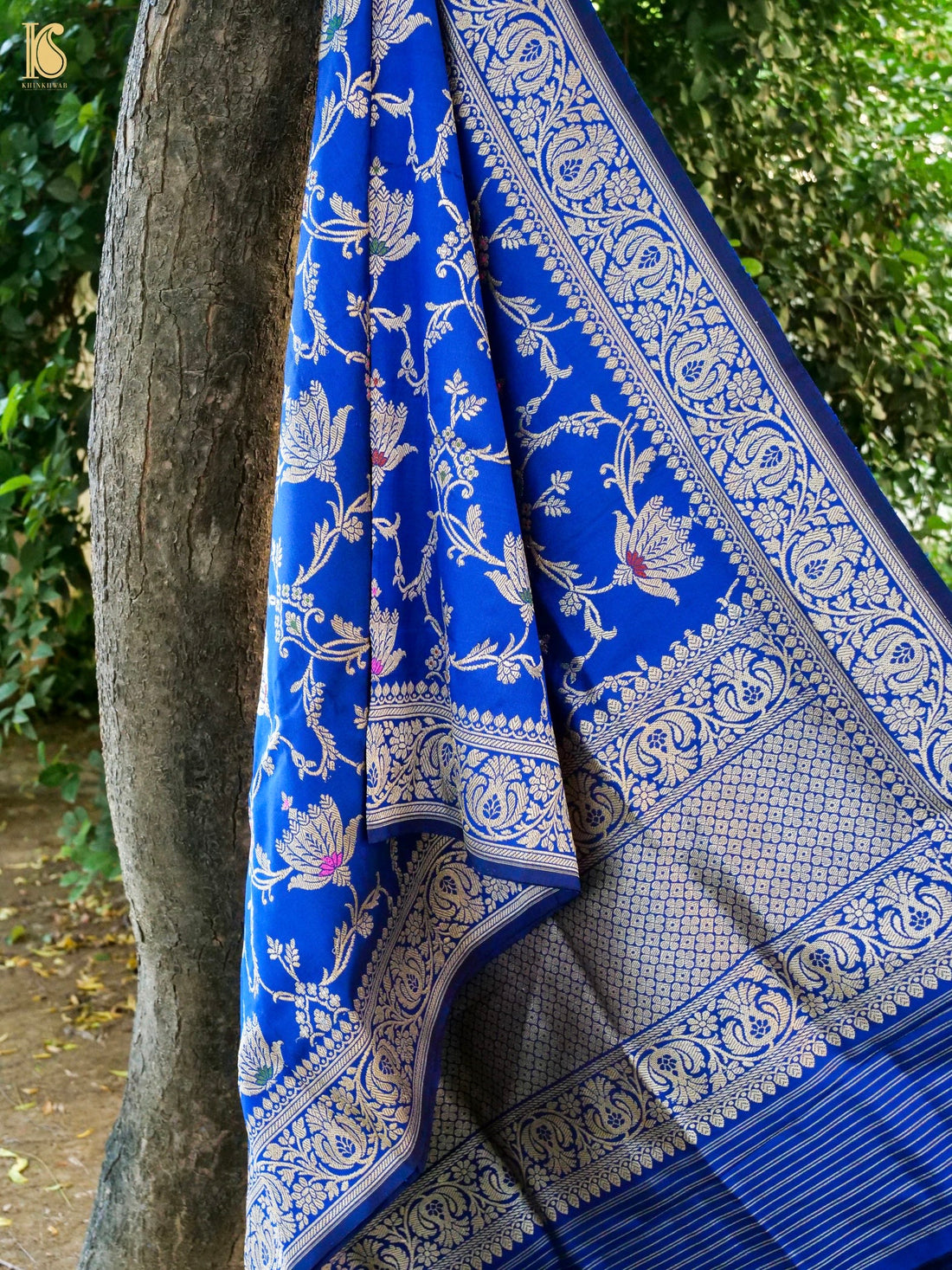 Handwoven Banarasi Katan Silk Kadwa Dupatta