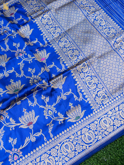 Handwoven Banarasi Katan Silk Kadwa Dupatta