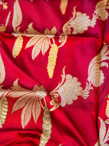 Handwoven Banarasi Katan Silk Kadwa Dupatta