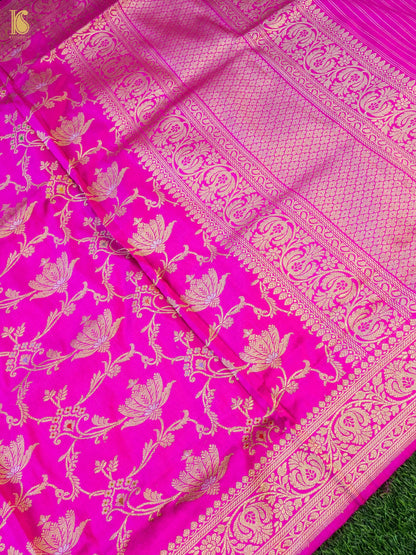 Handwoven Banarasi Katan Silk Kadwa Dupatta