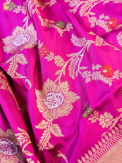 Handwoven Banarasi Katan Silk Kadwa Dupatta