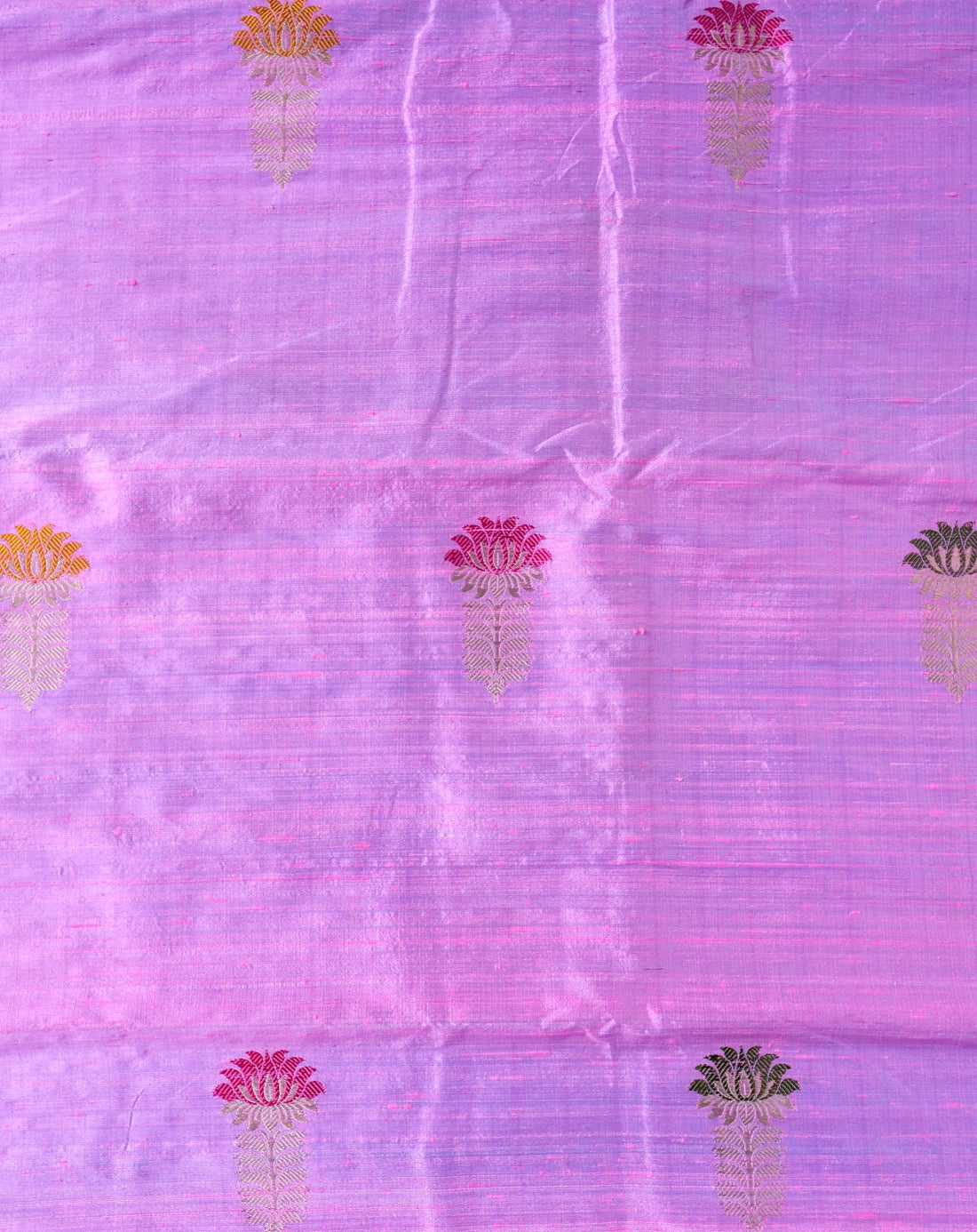 Pure Raw Silk Banarasi Fabric