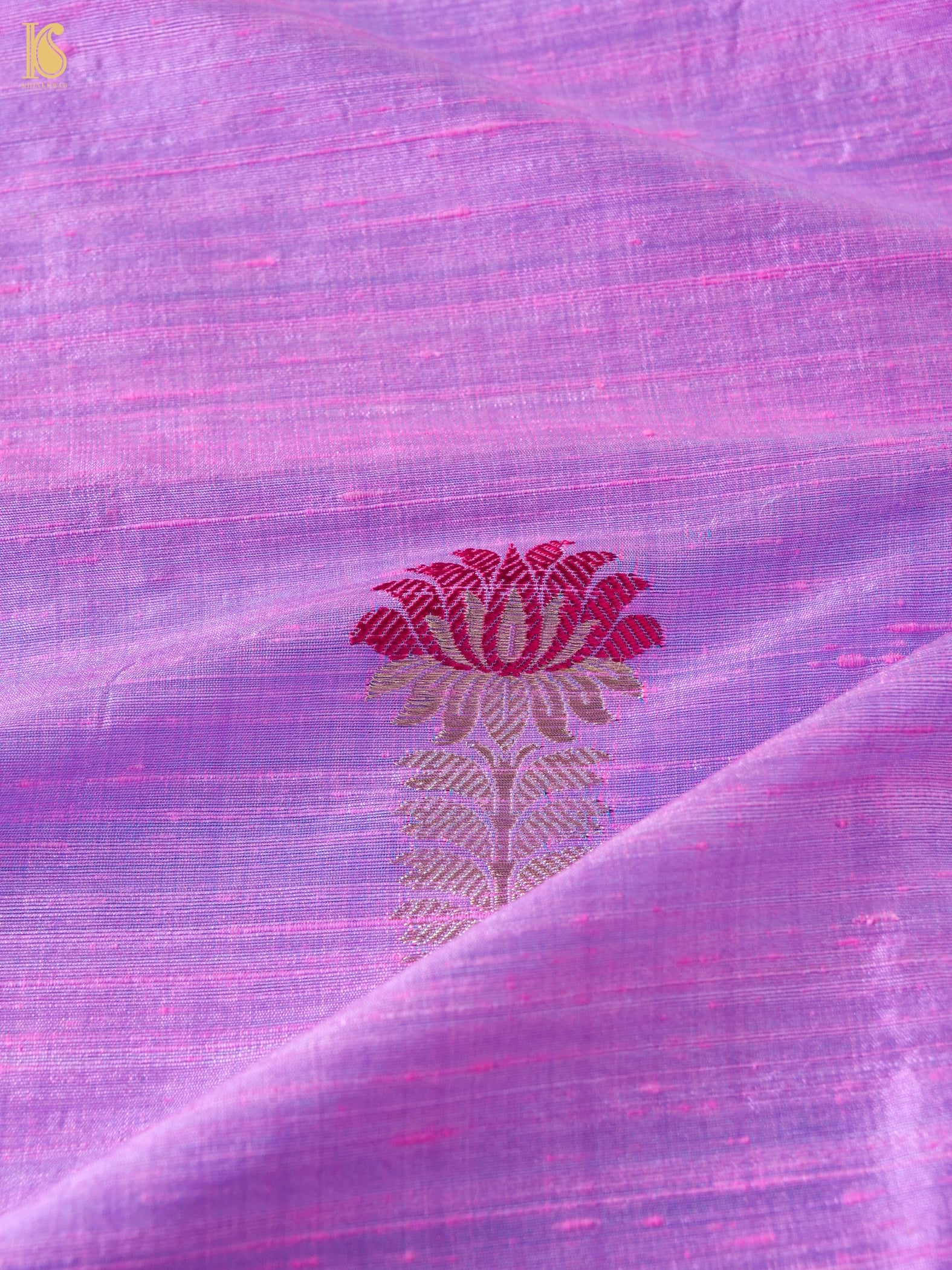 Pure Raw Silk Banarasi Fabric