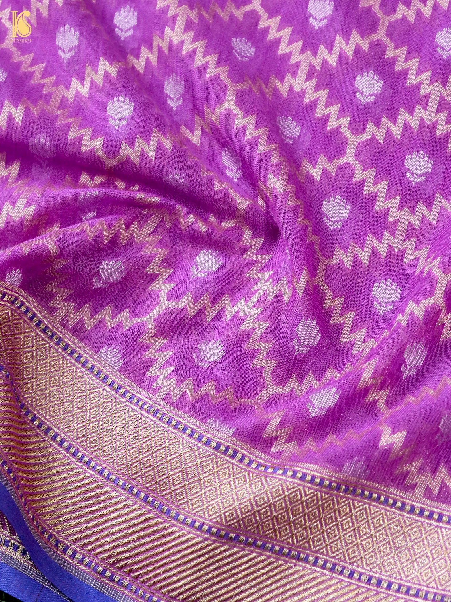 Handloom Pure Cotton Banarasi Saree