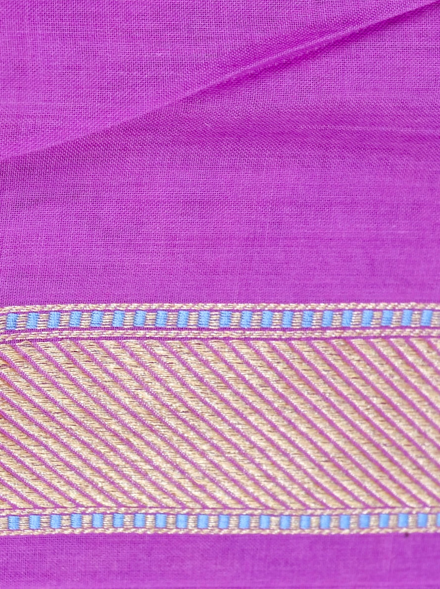 Handloom Pure Cotton Banarasi Saree