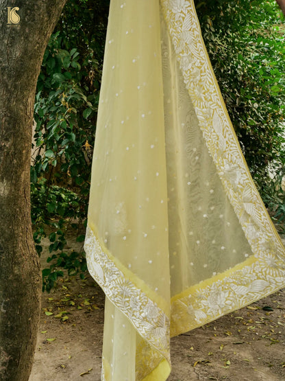 Parsi Gara Pure Organza Dupatta