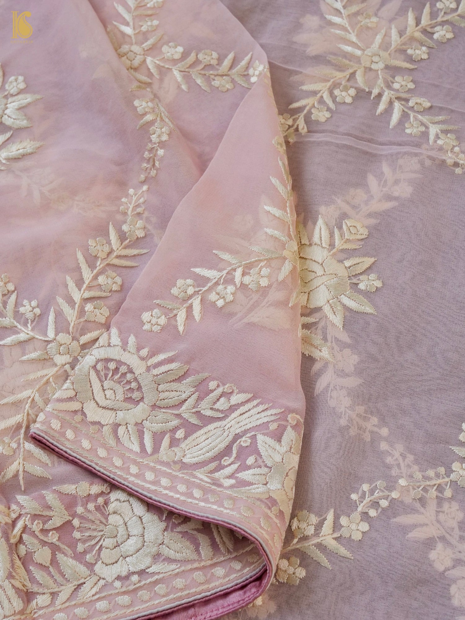 Parsi Gara Pure Organza Dupatta