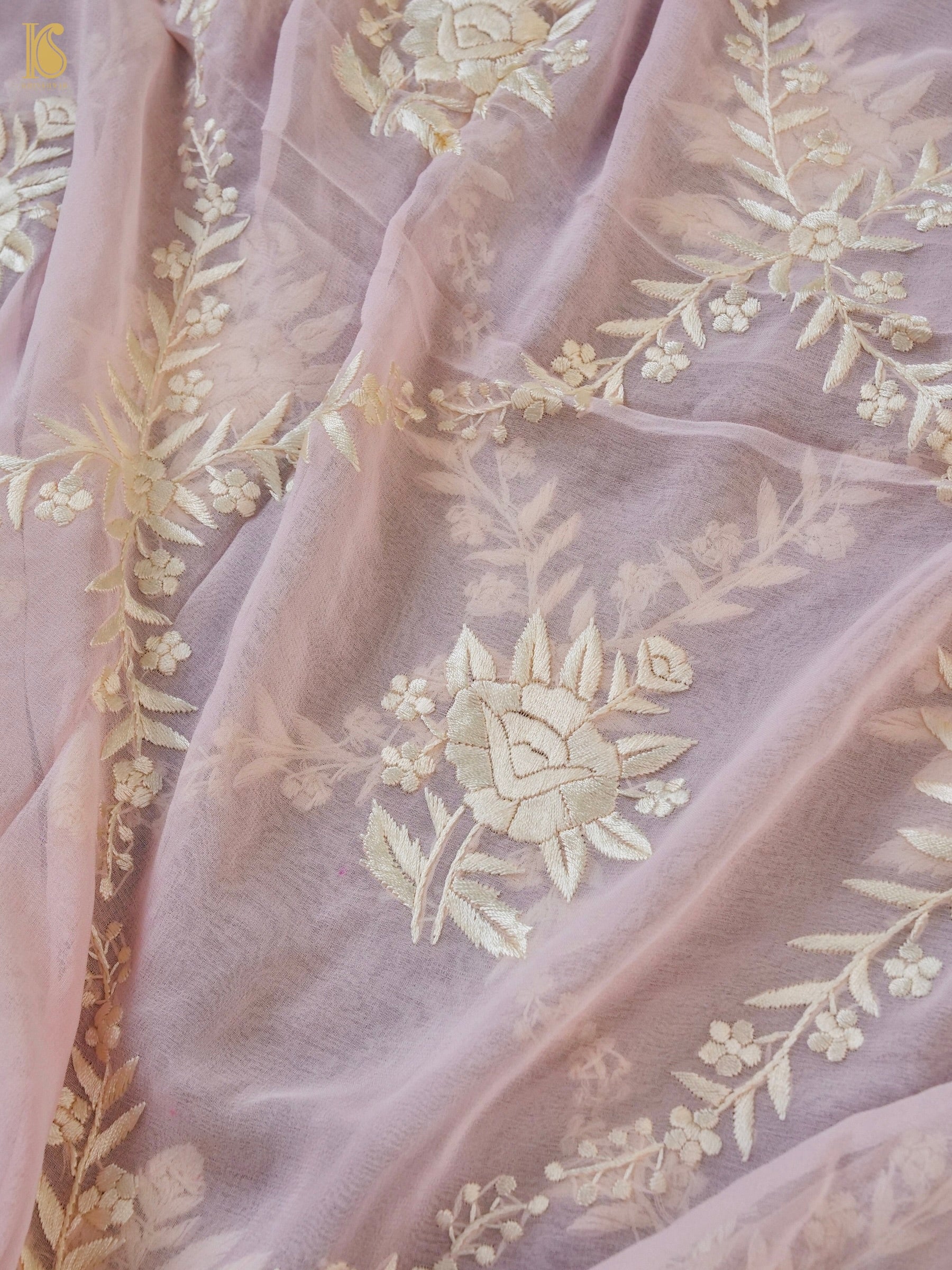 Parsi Gara Pure Organza Dupatta