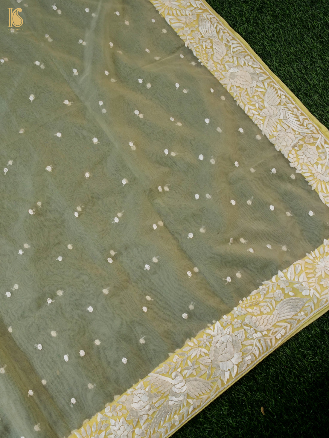 Parsi Gara Pure Organza Dupatta