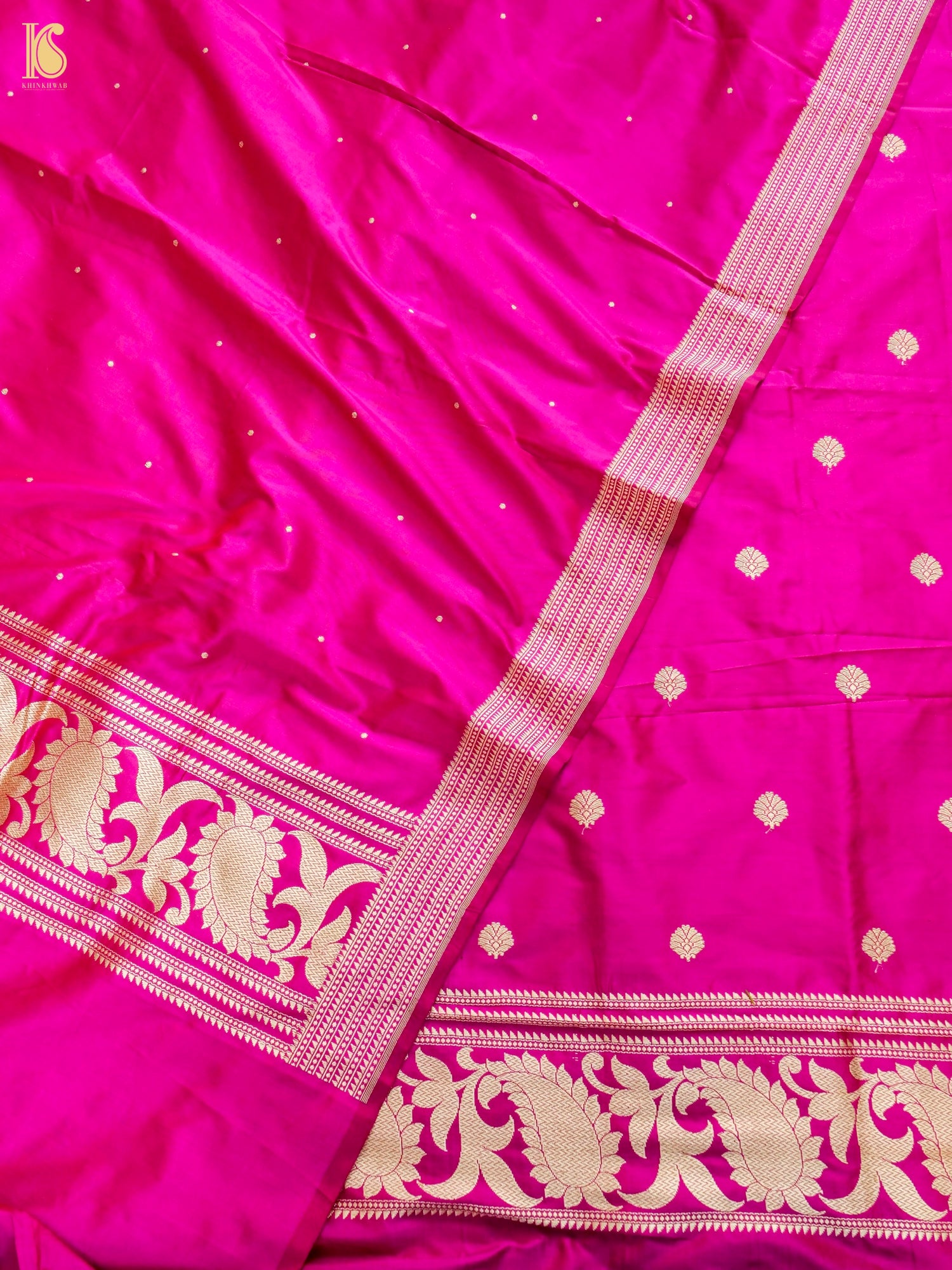 Handwoven Banarasi Katan Silk Suit Fabric Set