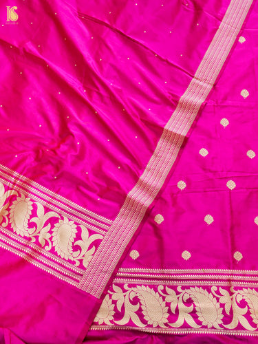 Handwoven Banarasi Katan Silk Suit Fabric Set