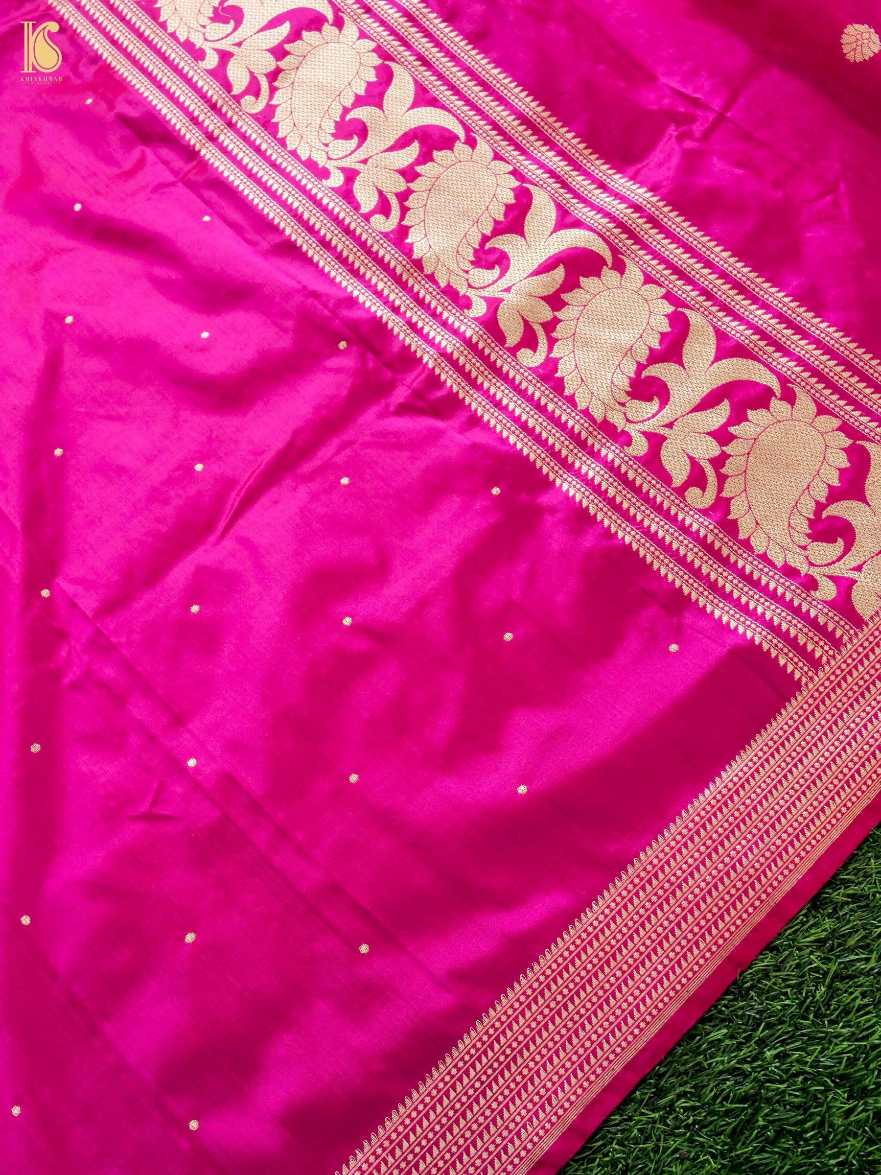 Handwoven Banarasi Katan Silk Suit Fabric Set