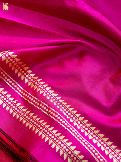 Handwoven Banarasi Katan Silk Suit Fabric Set