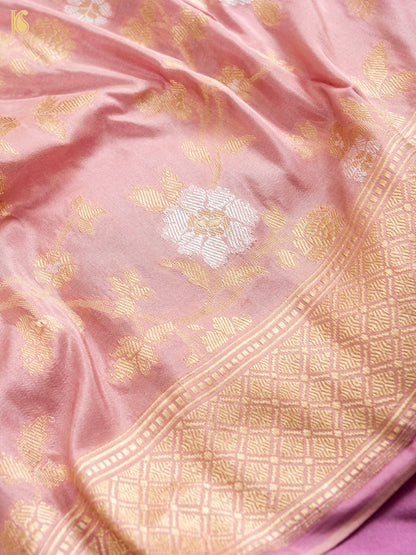 Handwoven Banarasi Katan Silk Suit Fabric Set