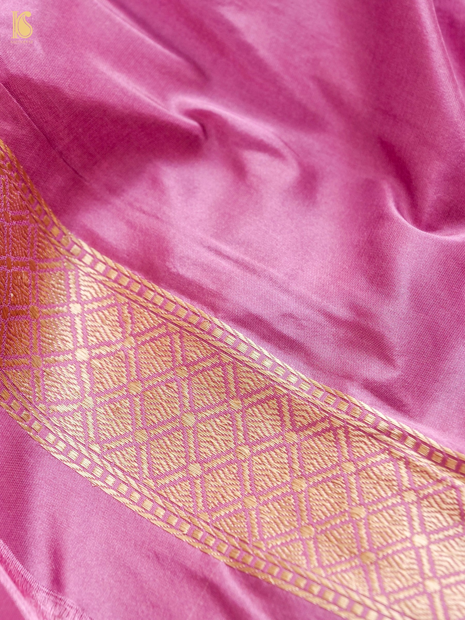 Handwoven Banarasi Katan Silk Suit Fabric Set